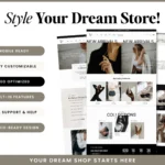 Editorial Shopify theme with built-in mood board – France website design