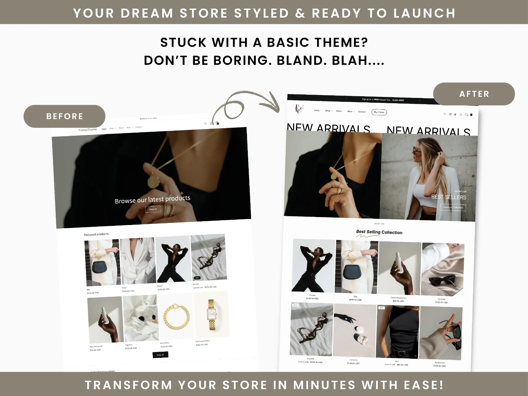 Free Shopify Link in Bio Built into Theme - Premium Shopify Partner Theme