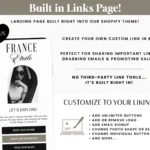 Free Shopify Link in Bio Built into Theme - Premium Shopify Partner Theme