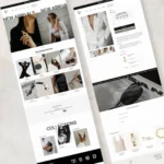 France Shopify Theme luxury fashion boutique website design
