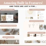 shopify theme for kids store product page with size chart