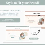 Children's Boutique Website Free Banner Template Set for Shopify