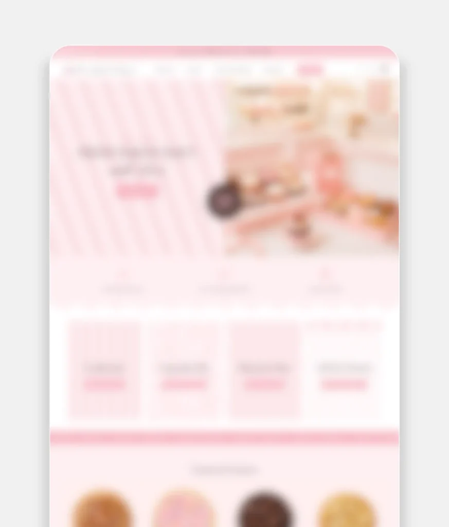 Shopify Bakery Theme