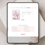 Mobile optimized Shopify theme for stationery and paper goods subscription box