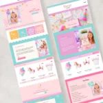 Colorful Shopify theme for party supply shops and kids boutiques