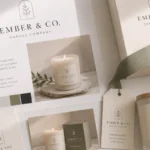 Custom Candle Logo and Branding