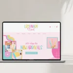 Bright Rainbow Shopify Theme Pastel Canva Shop Banners. Style your Shopify website with this enchanting rainbow template in a perfect pastel color palette.