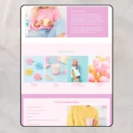 Bright Rainbow Shopify Theme Pastel Canva Shop Banners. Style your Shopify website with this enchanting rainbow template in a perfect pastel color palette.