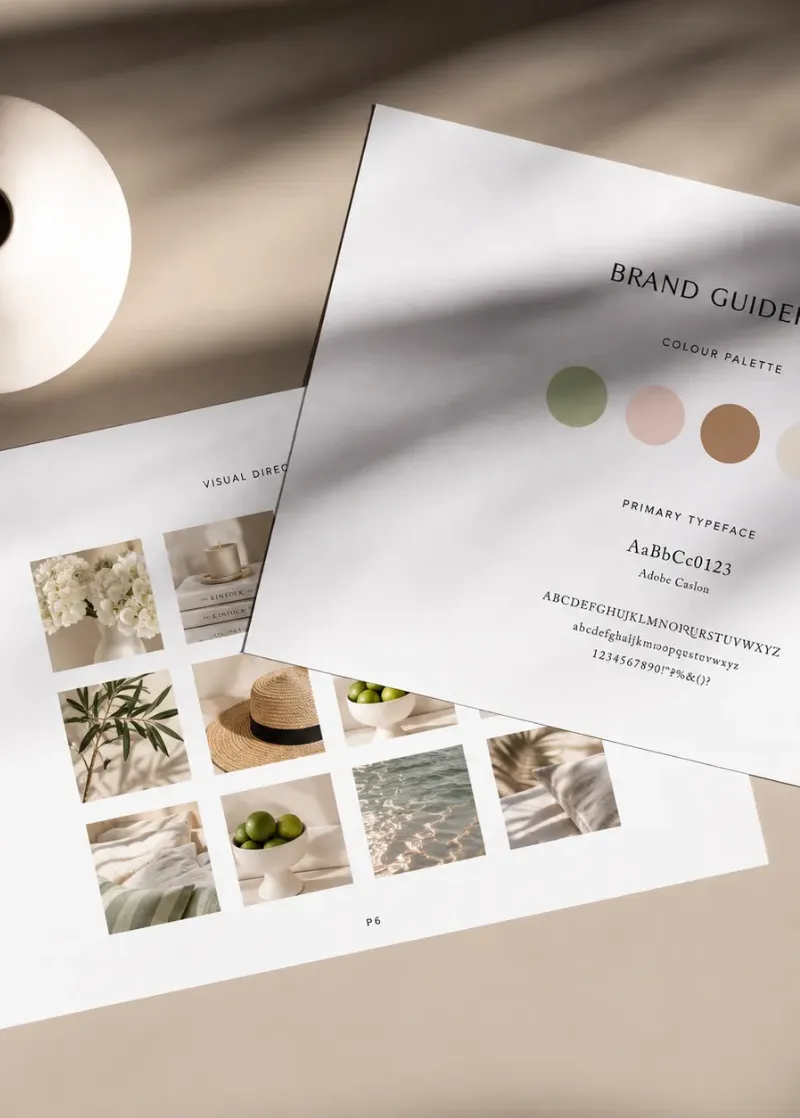 Custom Branding & Logo Design Moodboards 2