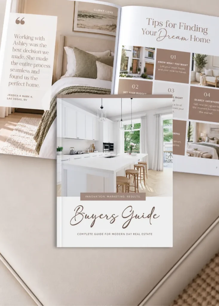 Real Estate Home Buyers Guide Template for Canva, Marketing Presentation Packet with Checklist and Questionnaire for Buying a House