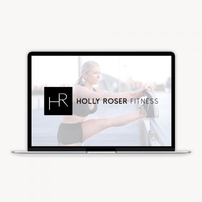Fitness Instructor Logo and Website Design