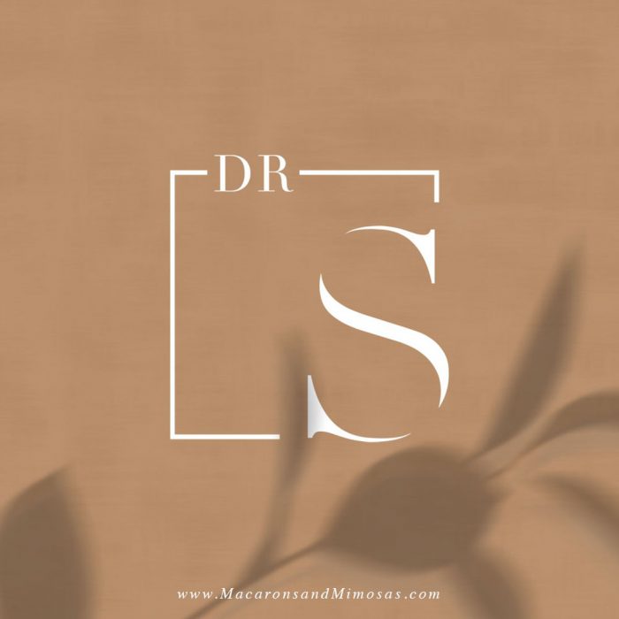 S monogram logo for Doctor Branding